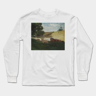 Warm Afternoon by Winslow Homer Long Sleeve T-Shirt